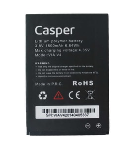 Casper Via V4 Uyumlu Pil Sıfır - Servis