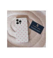 Oppo A5 2020 Ve A9 2020 Uyumlu Pembe Kalp Desenli Şeffaf Kılıf