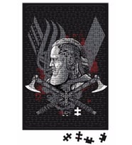 Vikings Ragnar Lothbrok Puzzle 240 Parça Yapboz