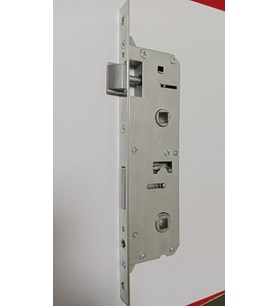 PVC Plastik Banyo WC Kapı Kilidi 16 MM Ayna  merkez 35 mm 90 mm merkez