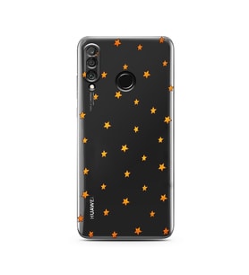 Huawei P30 Lite Uyumlu Baskılı Yumuşak Silikon Şeffaf Telefon Kılıfı