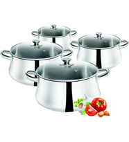 TEFAL CLASSİC 8 PARÇA ÇELİK TENCERE SETİ (Gri)