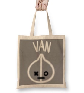 Bt21 Glowing Glow'n Van Bts Bez Çanta Uzun Saplı