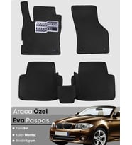 BMW 1 SERİSİ E88 CABRİO (2004-2011) Uyumlu EVA Paspas Tam Set–Araca Özel,Su Geçirmez,Kolay Montaj