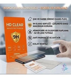 One Plus NORD N200 Uyumlu Ekran Koruyucu 9H Ekstra Koruma 9H - HD