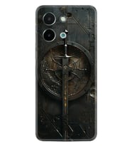 Vivo Y28 Kılıf Boutique Baskılı Resimli Sword Pcode -051