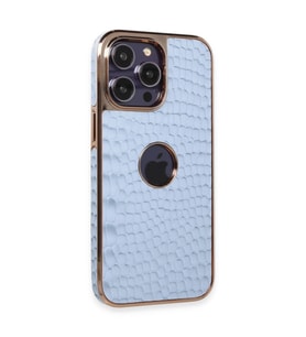 Apple İphone 14 Pro Max Kılıf Snake Kapak - Sierra Blue