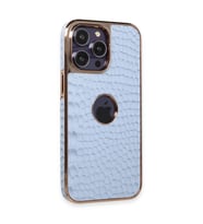 Apple İphone 14 Pro Max Kılıf Snake Kapak - Sierra Blue