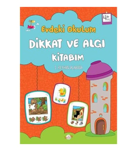 EVDEKİ OKULUM DİKKAT VE ALGI KİTABIM - KUKLA ÇOCUK