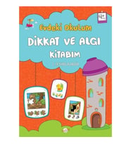 EVDEKİ OKULUM DİKKAT VE ALGI KİTABIM - KUKLA ÇOCUK
