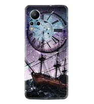 Infınix Note 12 Kılıf Silikon Desen Özel Seri Time 1749