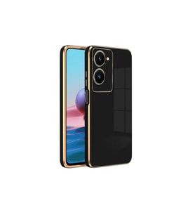 Vivo Y18 Kılıf Volet Silikon - Siyah