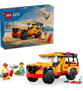 ® City Cankurtaran Kamyoneti 60453 - 6 Yaş & Üzeri Çocuklar için Yaratıcı Oyuncak Yapım Seti (214 Pa