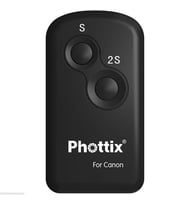 Phottix Canon Infrared Kızılötesi Kablosuz Uzaktan Kumanda RC-6 (Siyah)