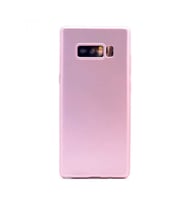 Samsung Galaxy Note 8 Uyumlu Kılıf Zore Premier Silikon Kapak (Rose Gold Altın)