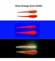 SPIINX SANDWORM SILIKON 6CM 18P GLOW ORANGE GUM
