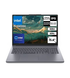 Lenovo Ideapad Slim 3 16IRH10 I5-13420H 8 GB 4 Tbssd UHD Graphics 16" Wuxga Freedos Taşınabilir Bilgisayar 83K2001FTRAT5