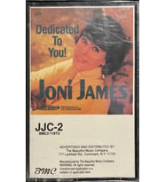 (Plak Değildir KASET tir) Joni James Dedicated To You Kaset