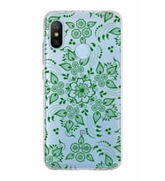 Xiaomi Mi A2 Lite Uyumlu Kapak Nostalji Desen Tasarımlı Şeffaf Silikon Kılıf