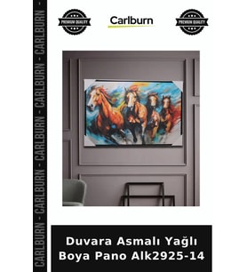 Özel Üretim Dekoratif Salon Tablo Sanatsal Duvar Süsü Duvara Asmalı Yağlı Boya Pano Alk2925-14