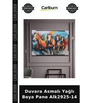Özel Üretim Dekoratif Salon Tablo Sanatsal Duvar Süsü Duvara Asmalı Yağlı Boya Pano Alk2925-14