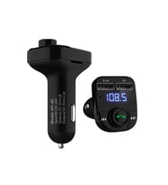 Car X8 Araç Fm Transmitter 5.0 Bluetooth Usb Mp3 Sd Kart Çakmaklık Girişli Oto Müzik Çalar
