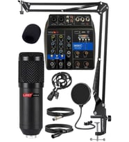 Lastvoice Rec Paket-1 BM800 Mikrofon Phantomlu Mikser Stand Filtre Set