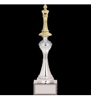 ODAK KUPA - Figürlü Kupalar - Satranç Figürlü Kupalar FG-030 A - 34 cm