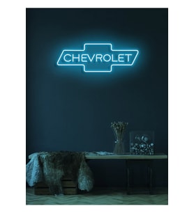 Rent A Carlara Özel CHEVROLET Yazılı Neon Tabela