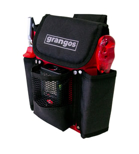 Grangos GRC02 Bel Tipi Alet Takım Çantası (Kırmızı)
