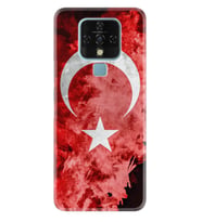 Tecno Camon 16 18P Pova Pova 3 Pova Neo Kılıf Desemli Silikon Şanlı Türk Bayrağı 3 1395