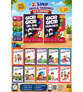 2.Sınıf Oku Anla Yorumla + Problemler + Kayda Değer Hikaye Seti