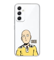 Samsung Galaxy A16 Uyumlu One Punch Man Tasarımlı Şeffaf Telefon Kılıfı