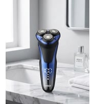 Mulvxkrg Krg02 3 Başlıklı Elektrikli Tıraş Makinesi Su Geçirmez Dijital Göstergeli (Mulvix)