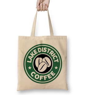 Lake District Coffee Bez Çanta Uzun Saplı