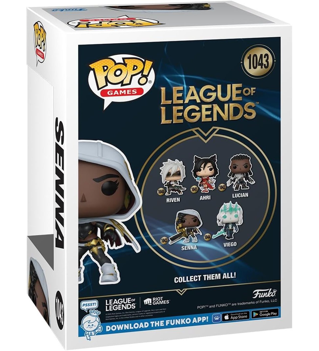 Funko Pop Games: Lol - Senna - League Of Legends - Koleksiyonluk