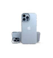 Apple iPhone 13 Pro Max Uyumlu Kılıf Zore Skuba Kapak (Mavi)