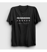 Presmono Unisex Siyah Band Rammstein T-Shirt 105001tt