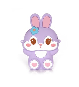 Ogi Mogi Toys Silikon Mor Tavşan Omuz Çantası