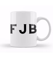 FJB Let's Go Brandon Kupa Bardak Porselen