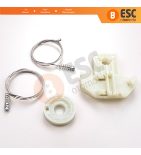 Jaguar X Type X400 2001-2009 4/5 Kapı C2S44895 İçin Elektrikli Arka Sol Cam Kriko Tamir Seti