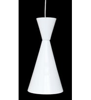 Konik Tekli Avize (Beyaz)