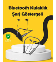 Y12 Bluetooth Boyun Bantlı Kulaklık – 100 Saat Pil, Bluetooth 5.3, Dokunmatik Kontrol