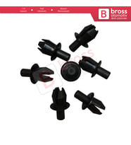 Mercedes VW Audi Seat Ford İçin 10 Adet Tampon Klipsi 1239900292