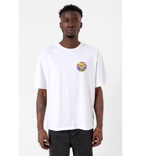 Beyblade Max Bladebreakers Beyaz Erkek Oversize Tshirt