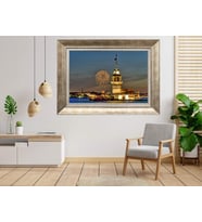 Gümüş Çerçeveli Tablo nb560