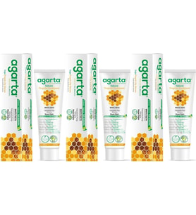 Agarta Doğal Diş Macunu 100ML Propolisli (3 Lü Set)