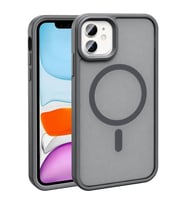 Apple iPhone 11 Kılıf M-safe Şarj Özellikli Mat Arka Yüzey Zore Sio Kapak