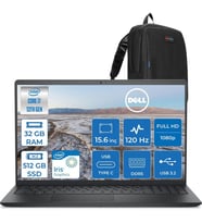 Dell Pro 15 Essential Intel Core I7 1355U 5 Ghz 32GB Ddr5 512GB SSD Freedos 15.6" FHD(1920X1080) 120HZ Wva IPS Taşınabilir Bilgisayar PV152501355UF12 + Zetta Çanta