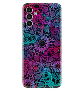 Samsung A23 A31 A32 A50 A51 A52 A53 A70 Kılıf Desenli Silikon Colurful Mandala 1667